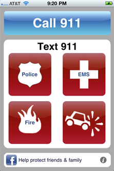 Advanced911 Screen 1